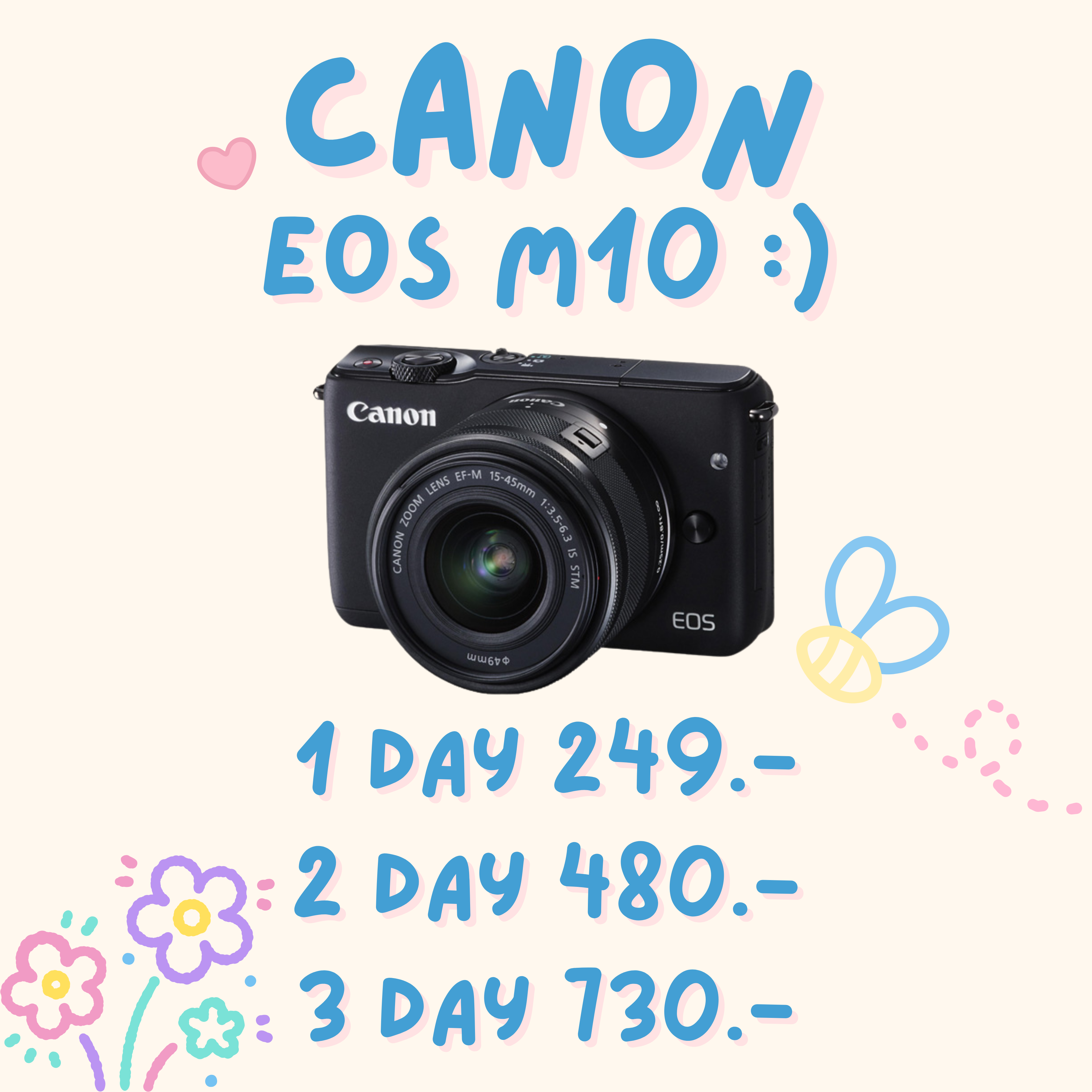 Canon EOS M10 (สีดำ🖤)