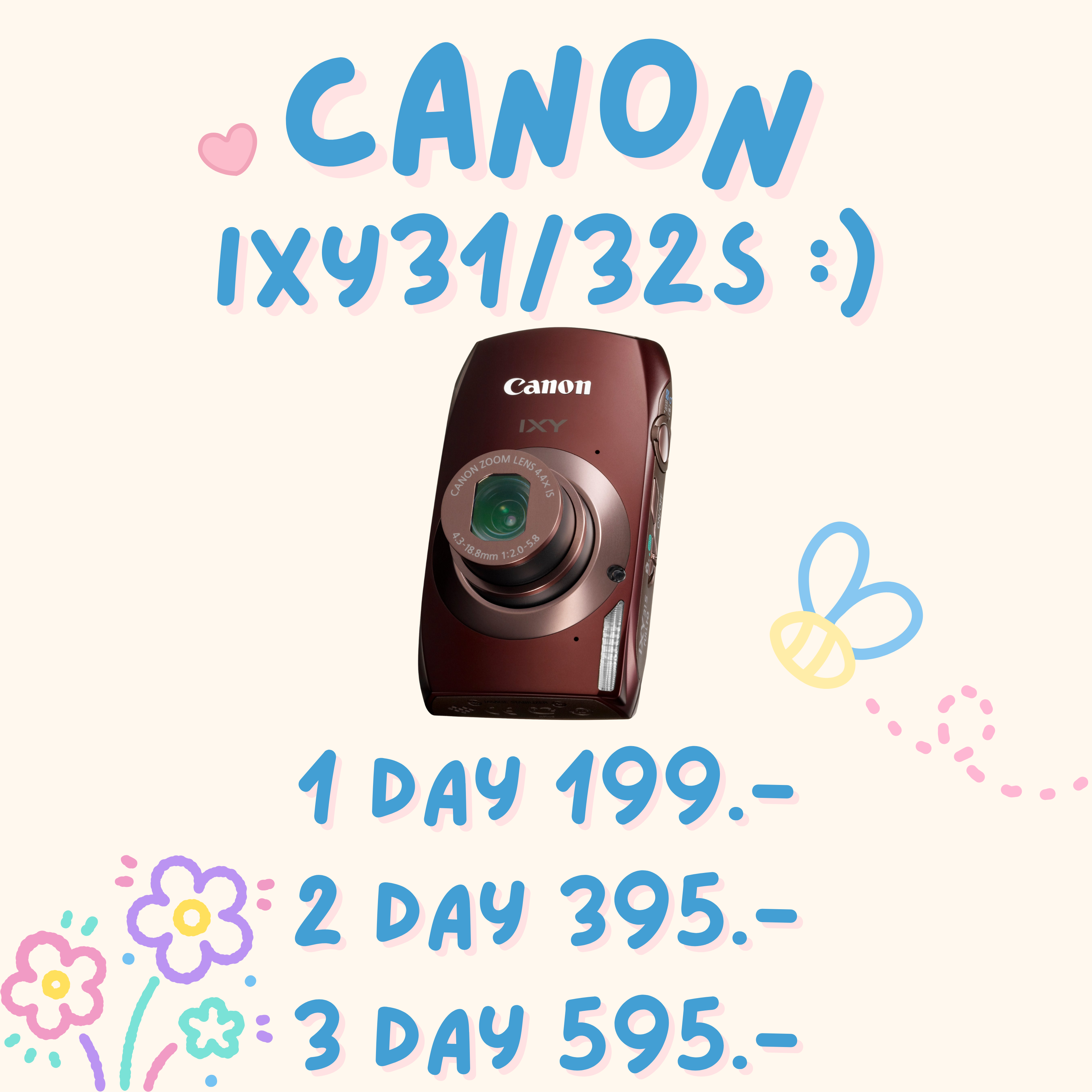 Canon IXY31/32S (สีน้ำตาล🤎)